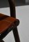 Moderne dänische Manilla Sessel aus gebeiztem Bambus & Sattelleder, 1960er, 2er Set 9