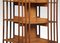 Walnut and Ash Four Tier Revolving Bookcase, Image 5