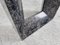 Vintage Italian Black Diapason Marble Console Table from Cattelan, 1980s 2