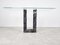 Vintage Italian Black Diapason Marble Console Table from Cattelan, 1980s 4