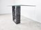 Vintage Italian Black Diapason Marble Console Table from Cattelan, 1980s 7
