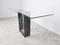 Vintage Italian Black Diapason Marble Console Table from Cattelan, 1980s 6