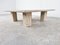 Italian Travertine Coffee Table by Angelo Mangiarotti for Up&up 9