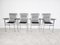 Dining Chairs by Rene Herbst, 1980s, Set of 4, Image 3
