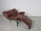Vintage Leather Veranda Lounge Chair by Vico Magistretti for Cassina, 1980s 10