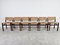 Chaises de Salle à Manger SE82 en Osier par Martin Visser, 1970s, Set de 6 3