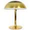 Space Age Brass Table Lamp from Fagerhults, Sweden, 1970s, Image 1