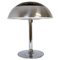 Large Space Age Chrome Table Lamp from Fagerhults, Sweden, 1970s 1