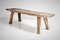 Long Welsh Pig Bench in Elm, 1800s 4