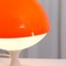 Space Age Orange Mushroom Lamp from Temde, Image 4