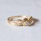 Vintage 18k Gold with Imitation Diamond Stone Ring, 1960s 3