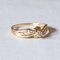 Vintage 18k Gold with Imitation Diamond Stone Ring, 1960s, Image 3