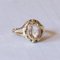 Vintage 14 Karat Gold Quarz Ring, 1950er 3