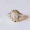 Vintage 14k Gold Quartz Ring, 1950s, Image 1