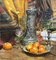 Walter Speidel, Still Life with Apples, 1913, Oil on Canvas, Framed, Image 2