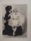 Incisione originale di Paul Renouard, Ballerina con sua madre, 1893, Immagine 2