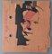 2mé, Torn Bowie, 2021, Carved Wood Imitating Cardboard 3