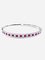 Bracelet en Or Blanc 18 Carats et Rubis 1