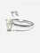18ct White Gold Pear-Shaped Solitaire Ring 2