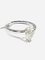 18ct White Gold Pear-Shaped Solitaire Ring 7