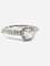 Bague Diamant Taille Princesse en Or Blanc 18 Carats 6