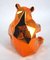 Orange Edition Panda Spirit Sculpture by Richard Orlinski 4