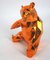 Orange Edition Panda Spirit Skulptur von Richard Orlinski 5