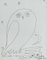 Grabado de Pablo Picasso, Owl Under the Stars, 1954, Imagen 2