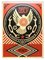 Shepard Fairey, Peace and Freedom Dove, 2014, Silkscreen on Wood Panel, Framed 1