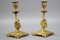 French Bronze Candlesticks with Dolphin Figures, Set of 2 4