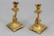 French Bronze Candlesticks with Dolphin Figures, Set of 2 11