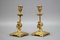 French Bronze Candlesticks with Dolphin Figures, Set of 2, Image 2