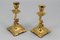 French Bronze Candlesticks with Dolphin Figures, Set of 2 10