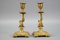 French Bronze Candlesticks with Dolphin Figures, Set of 2, Image 3