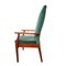 Fauteuil à Dossier Haut Modèle 928/9 Vert de Parker Knoll 3