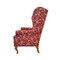 Fireside Wing Chair with Queen Anne Legs, Image 3