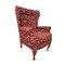 Fireside Wing Chair with Queen Anne Legs 2