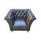Classic Louis Leather Chesterfield Armchair, Image 5