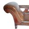 Chaise longue edoardiana in pelle, Immagine 3