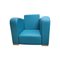 Art Deco Reception Lounge Chair in Teal 1