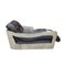 Vintage Aviator Leather & Steel Chaise Lounge 5