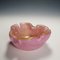 Vintage Murano Art Glass Bowl with Gold Foil, Italy, 1950s, Image 7