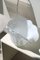 Cuenco extra grande de cristal de Murano blanco, Imagen 7