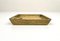 Square Solid Brass Ashtrays, Italy, 1960s, Set of 2, Image 14