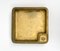 Square Solid Brass Ashtrays, Italy, 1960s, Set of 2, Image 12