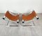 Mid-Century Modern Chrome and Leather Armchairs, Italy, 1970s, Set of 2 7