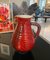 Roter Keramik Krug von Accolay 1