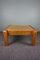 Brutalist Solid Oak Coffee Table 4