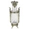 French Glass Vase with Brass Mounting, France, 1880s 1