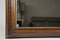 Antique Oak Wall Mirror with Twisted Golden Bar, Austria, 1890s 6